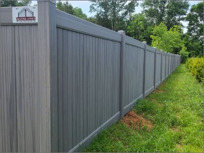 Master Fence Grey Home Fence